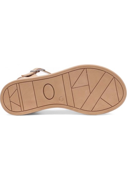 Taşlı Kadın Sandalet Vizon indirimleri
