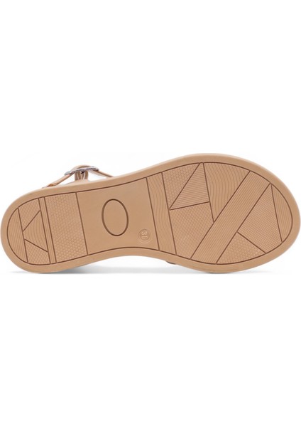 Çapraz Kadın Sandalet Vizon indirimleri