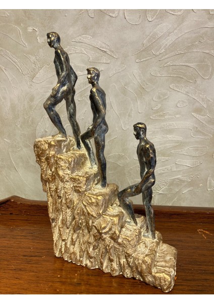 Yürüyen Insanlar Dekoratif Polyester Biblo indirimleri