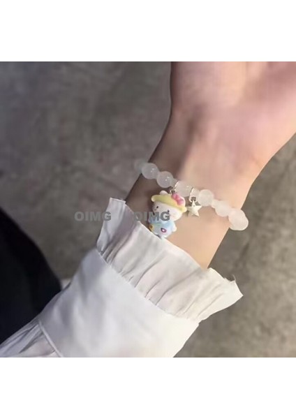 Yeni Iyi Şans Kedi Gözü Taşı Niş Iş ve Neşe Kolye Bilezik Hediye (Yurt Dışından)