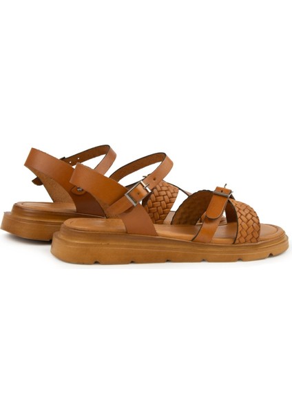 Hakiki Deri Kadın Sandalet DG6054