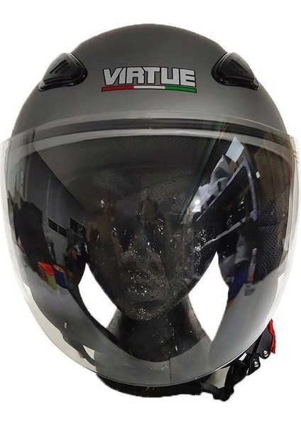 Vırtue Açık Kask Titanyum