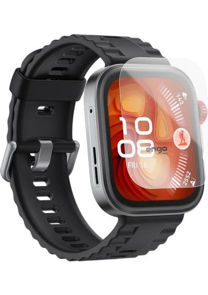 Huawei Watch Fit 4 Pro Ekran Koruyucu Parlak Tpu 2'li Şeffaf