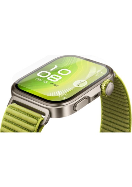 Huawei Watch Fit 4 Pro Ekran Koruyucu Parlak Tpu 2'li Şeffaf