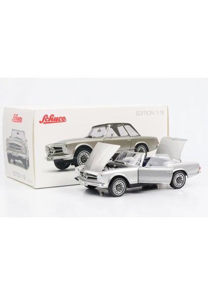 1:18 Schuco 1968 Mercedes Benz 280 Sl W113 Pagode With Removable Hardtop fırsatları