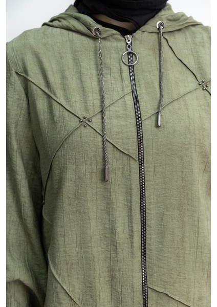 5027 Ceketli Pant. Takım - Haki indirimleri