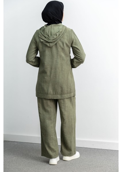 5027 Ceketli Pant. Takım - Haki