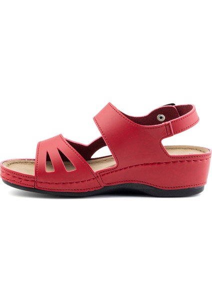 Comfortortho Rahat 1818 – Ortopedik Vegan Deri Kadın Sandalet fiyatları