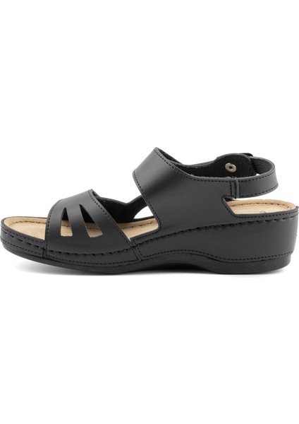 Comfortortho Rahat 1818 – Ortopedik Vegan Deri Kadın Sandalet fiyatları