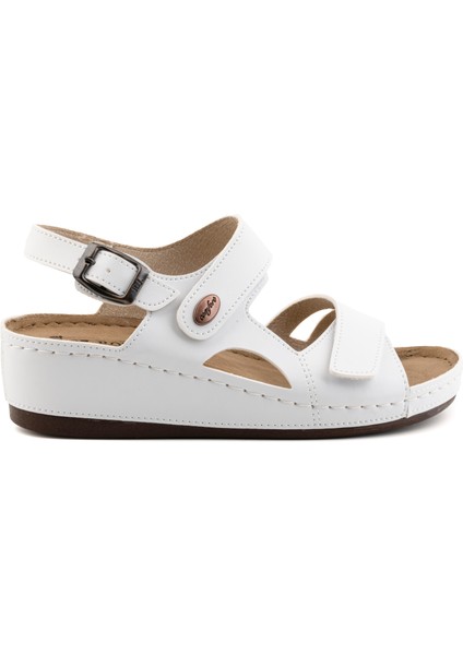 Comfortortho Rahat 1818 – Ortopedik Vegan Deri Kadın Sandalet