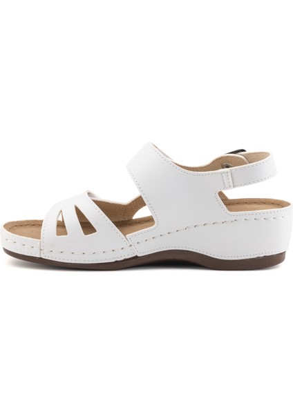 Comfortortho Rahat 1818 – Ortopedik Vegan Deri Kadın Sandalet fiyatları