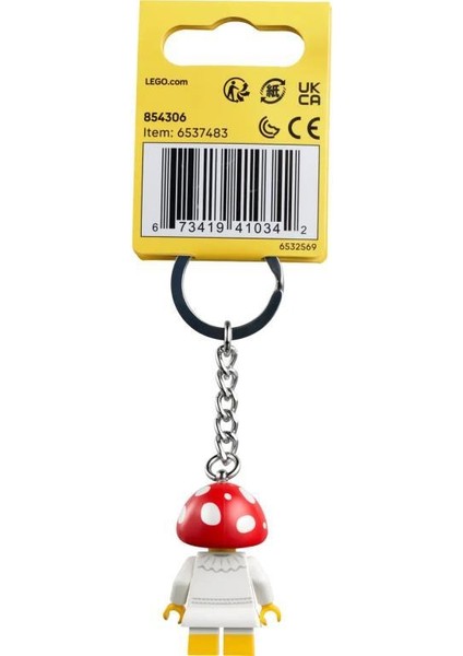 Iconic 854306 Mushroom Girl Key Chain