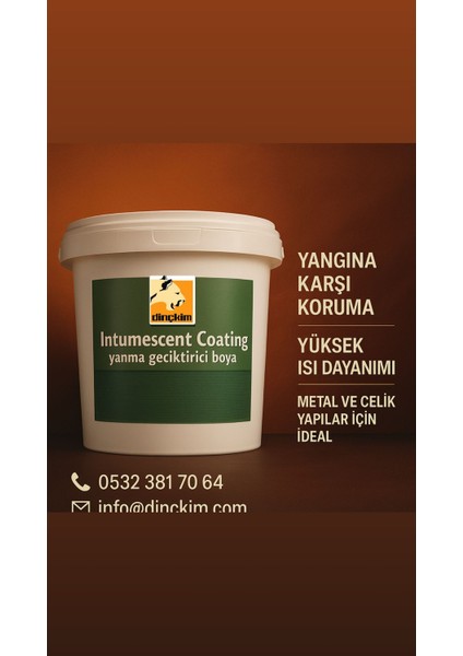 Intumescent Coating ISI AKTİF KORUYUCU KAPLAMA BOYA