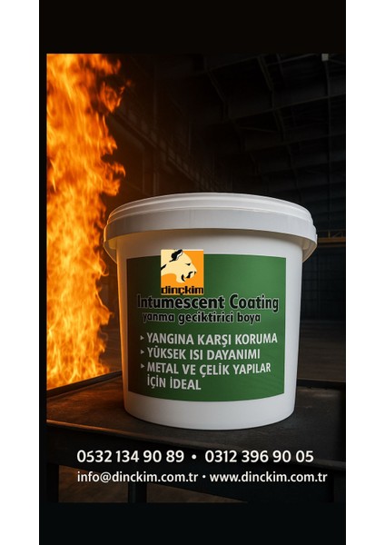 Intumescent Coating ISI AKTİF KORUYUCU KAPLAMA BOYA