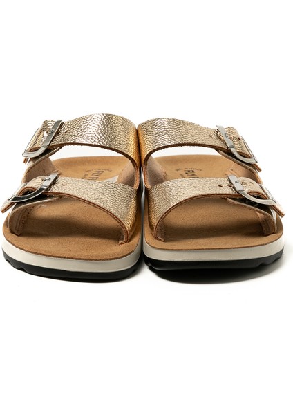 T4 429 Fe Kadın Sneaker ( Günlük) 77 G64 Zc Fly Flot Slipper 6430-GOLD fırsatları