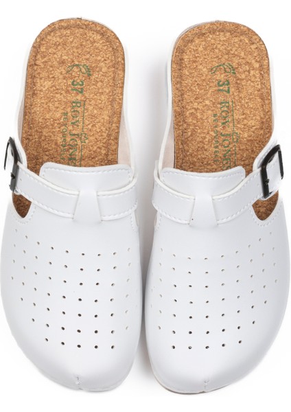 Mantar Tabanlı Ortopedik Kapalı Sabo Kadın Terlik - Anatomic Comfort fırsatları