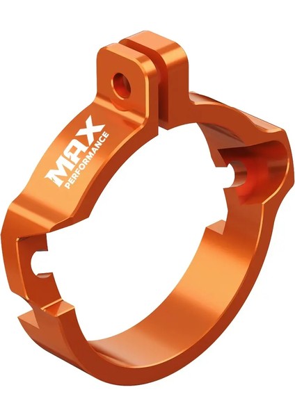 Salyangoz Egzoz Flanş Koruma - Turuncu (Ktm Husqvarna Gasgas 24-25 Tbı 2t 250/300 Uyumlu)