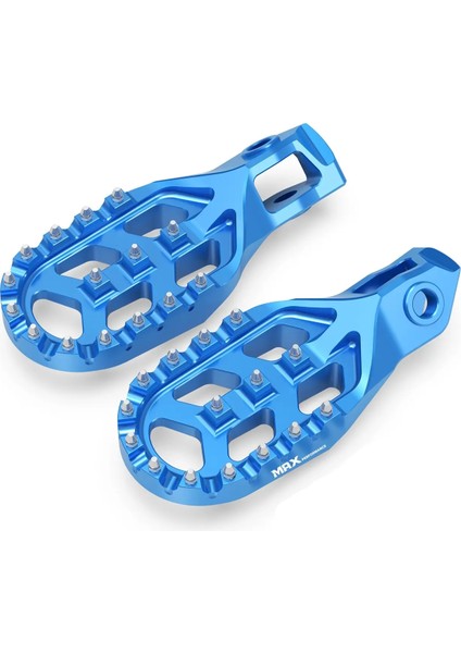Alüminyum Alüminyum Foot Pegs - Genişletilmiş Ayaklık - Mavi (Ktm Husqvarna Gasgas 24-25 Tbı Uyumlu)