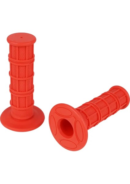 Motosiklet Gidon Elcikleri - Kırmızı 22 mm (7/8 Inç) & 25 mm (1 Inç) Gidonlar Için (Debriyaj&fren Set) Enduro Mx