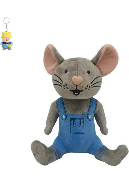 If You Give A Mouse A Cookie Peluş Bebek Pembe Domuz Fare Çocuk Resimli Kitap Oyuncağı (Yurt Dışından)