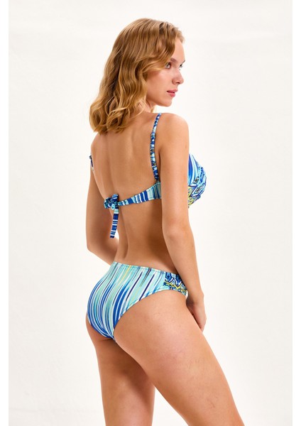 Drapeli Kaplı Bikini Takımı 1290-2078