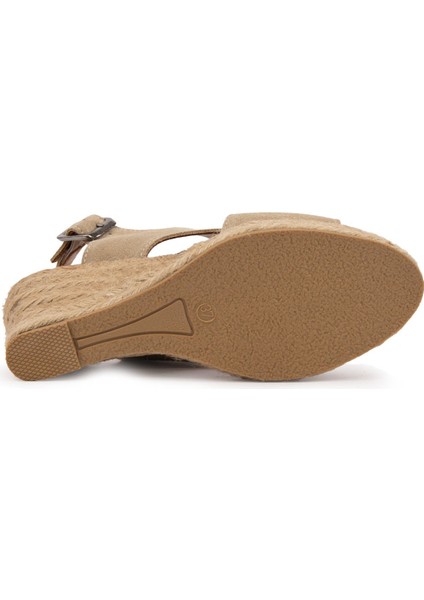 Dolgu Topuk Espadril Sandalet DG6040 indirimleri