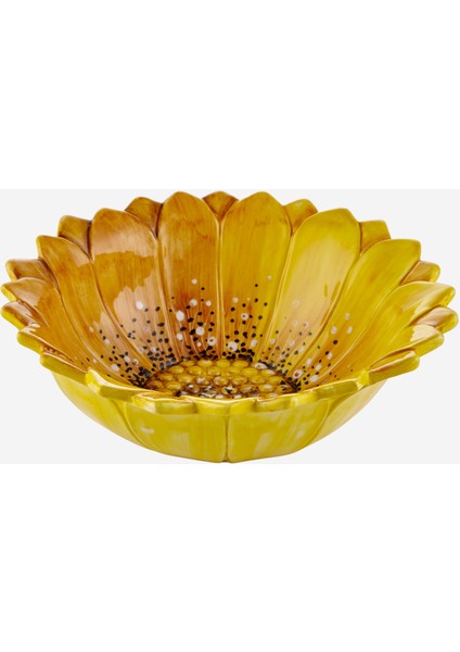 Camomilla Sarı Seramik Servis Kasesi 26 cm