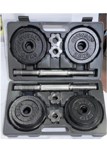 20 kg Plaka Çanta Set Siyah MB-11726