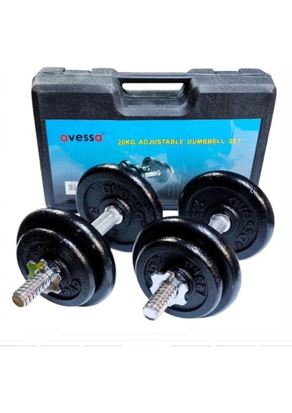 20 kg Plaka Çanta Set Siyah MB-11726