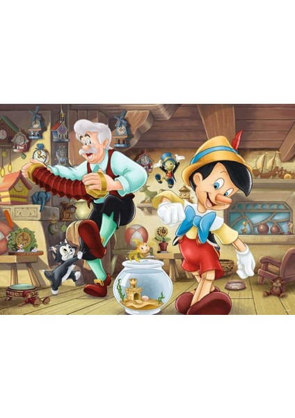 1000 Parça Pinocchio Puzzle