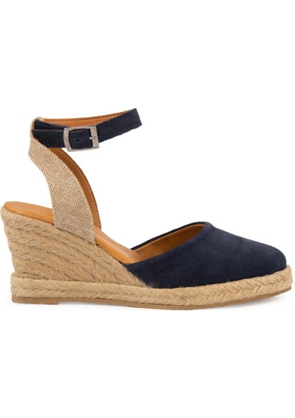 Dolgu Topuk Espadril Sandalet DG6038