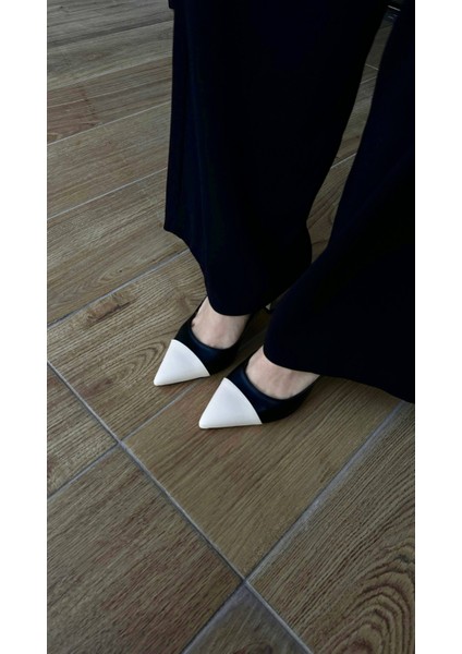 Elenor Renk Kontrastlı Stiletto fiyatları