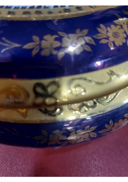 T. Limoges Şekerlik Çap 18CM Porselen Italyan Dipinti A Mano Mediterranea 1 Adet fırsatları
