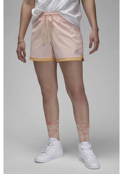 Jordan Loose Fit Woven Shorts Kadın Dokuma Bol Kesim Şort Pembe