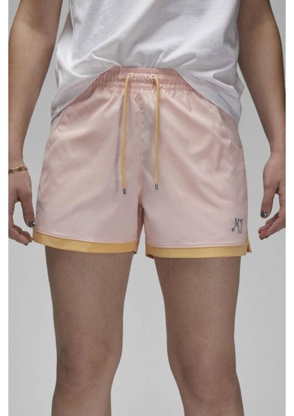 Jordan Loose Fit Woven Shorts Kadın Dokuma Bol Kesim Şort Pembe