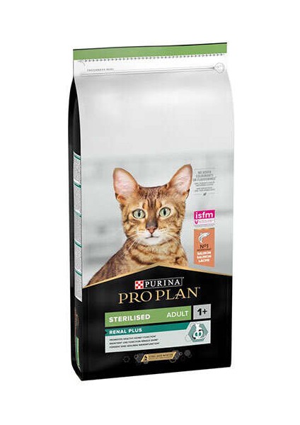 Sterilised Adult Somonlu Kısırlaştırılmış Yetişkin Kedi Maması 10 kg + Somonlu Adult 3 kg