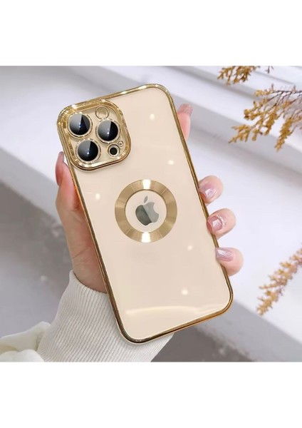 Iphone 13 Pro Uyumlu Extra Kamera Korumalı (Kamerası Cam Lensli) Lazerli Lüx Kılıf - Tam Koruma