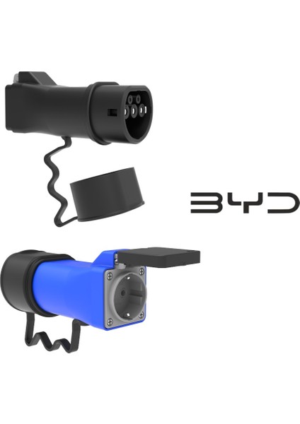 V2L Tek Çıkışlı Adaptör Byd Marka Araçlara Uygundur