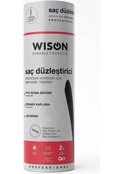 Wıson WS-7580 Saç Düzleştirici