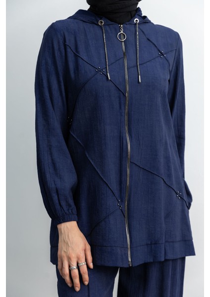 5027 Ceketli Pant. Takım - Lacivert fırsatları