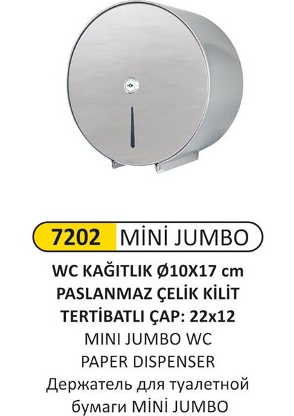 Mini Jumbo Wc Kağıtlık