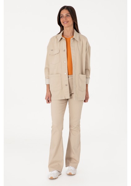 Kadın Taş Gömlek Jean 50305384-VR049 fırsatları