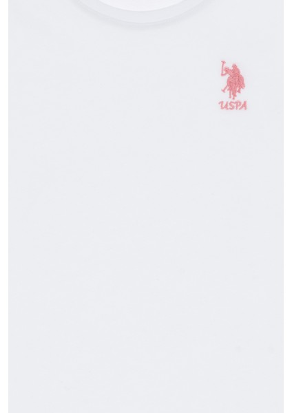Kız Çocuk Beyaz Tişört Basic 50306210-VR013