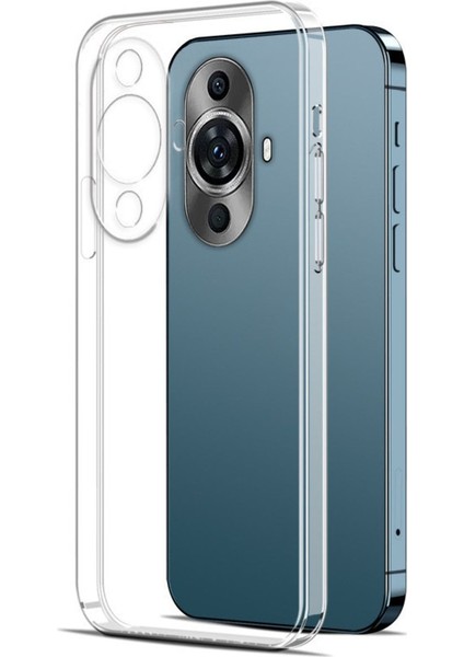 Huawei Nova 12S Uyumlu Yumuşak Esnek 3D Süper Şeffaf Silikon Kılıf