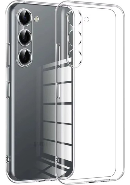 Samsung Galaxy S25 Plus Uyumlu Yumuşak Esnek 3D Süper Şeffaf Silikon Kılıf