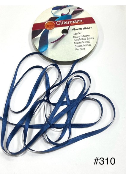 Saten Kurdele / 6 mm / 20 Metre