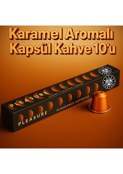 Karamel Aromalı Kapsül Kahve 10 Lu
