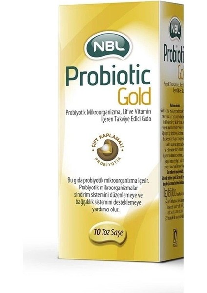 Probiotic Gold 10 Saşe 8699540023666