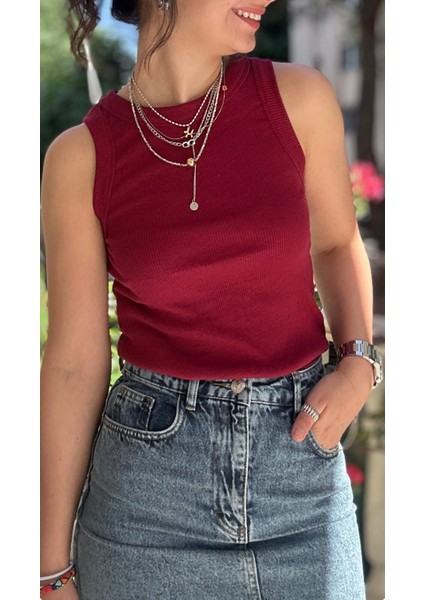 Kadın Bordo Atlet fiyatları