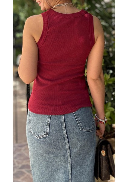 Kadın Bordo Atlet indirimleri